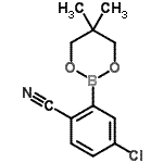 CAS#: 883898-93-9， 4-Chloro-2-(5,5-dimethyl-1,3,2-dioxaborinan-2-yl)benzonitrile