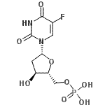 CAS#: 88410-68-8， 2'-Deoxy-5-fluorouridine 5'-(dihydrogen phosphate)
