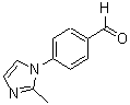 structure of CAS# 88427-96-7, 4-(2-Methyl-Imidazol-1-Yl)-Benzaldehyde;4-(2-METHYLIMIDAZOL-1-YL)BENZALDEHYDE, 95+%;4-(2-METHYL-1H-IMIDAZOL-1-YL)BENZALDEHYDE;4-(2-METHYL-IMIDAZOL-1-YL)-BENZALDEHYDE