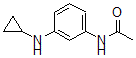 CAS#: 884343-73-1， N-[3-(Cyclopropylamino)Phenyl]-Acetamide