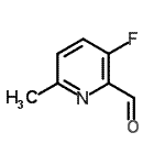 CAS#: 884495-48-1， 3-Fluoro-6-methyl-2-pyridinecarbaldehyde