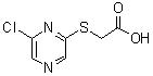 CAS#: 884497-52-3， [(6-Chloro-2-pyrazinyl)sulfanyl]acetic acid