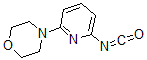 structure of CAS# 884507-15-7, 4-(6-Isocyanato-2-Pyridinyl)-Morpholine;6-Morpholin-4-Ylpyridin-2-Yl Isocyanate, Tech;6-Morpholin-4-Ylpyidin-2-Yl Isocyanate, Tech;4-(6-Isocyanatopyrid-2-Yl)Morpholine, Tech.