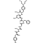 CAS#: 88457-22-1， Methyl L-tyrosyl-D-alanylglycyl-L-phenylalanyl-L-leucyl-4-[bis(2-chloroethyl)amino]-L-phenylalaninate