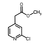 CAS 登录号：884600-82-2， 甲基(2-氯-4-吡啶基)乙酸酯