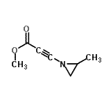 CAS#: 88474-07-1， Methyl 3-(2-methyl-1-aziridinyl)-2-propynoate