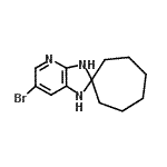 CAS#: 885266-86-4， 6'-Bromo-1',3'-dihydrospiro[cycloheptane-1,2'-imidazo[4,5-b]pyridine]