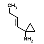 CAS#: 885268-19-9， 1-[(1E)-1-Buten-1-yl]cyclopropanamine