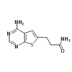 CAS#: 885268-99-5， 3-(4-Aminothieno[2,3-d]pyrimidin-6-yl)propanamide