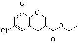 CAS#: 885271-53-4， Ethyl 6,8-dichloro-3-chromanecarboxylate