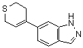 CAS#: 885272-24-2， 6-(3,6-Dihydro-2H-thiopyran-4-yl)-1H-indazole