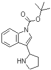 CAS#: 885272-31-1， 2-Methyl-2-propanyl 3-(2-pyrrolidinyl)-1H-indole-1-carboxylate