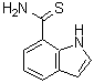CAS#: 885272-34-4， 1H-Indole-7-carbothioamide
