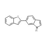 CAS#: 885273-41-6， 6-(1-Benzothiophen-2-yl)-1H-indole