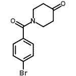 CAS#: 885274-92-0， 1-(4-Bromobenzoyl)-4-piperidinone