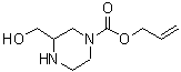 CAS#: 885275-39-8， Allyl 3-(hydroxymethyl)-1-piperazinecarboxylate