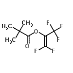 CAS#: 885275-40-1， 1,1,3,3,3-Pentafluoro-1-propen-2-yl pivalate