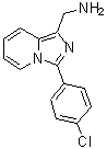 CAS 登录号：885276-35-7， [3-(4-氯苯基)咪唑并[1,5-a]吡啶-1-基]甲胺