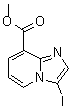 CAS#: 885276-95-9， Methyl 3-iodoimidazo[1,2-a]pyridine-8-carboxylate