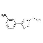 CAS#: 885280-39-7， [2-(3-Aminophenyl)-1,3-thiazol-4-yl]methanol