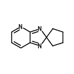 CAS#: 885481-93-6， Spiro[cyclopentane-1,2'-imidazo[4,5-b]pyridine]