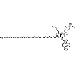CAS#: 88555-56-0， 4-Oxo-2-(1-pyrenyloxy)-3-(triacontanoyloxy)nonyl 2-(trimethylammonio)ethyl phosphate