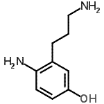 CAS#: 88580-14-7， 4-Amino-3-(3-aminopropyl)phenol