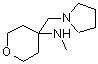 CAS#: 885951-12-2， N-Methyl-4-(1-pyrrolidinylmethyl)tetrahydro-2H-pyran-4-amine