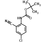 CAS 登录号：885964-73-8， 2-甲基-2-丙基(4-氯-2-氰基苯基)氨基甲酸酯