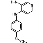 CAS#: 88614-03-3， N<sup>4</sup>-(4-Methoxyphenyl)-3,4-pyridinediamine