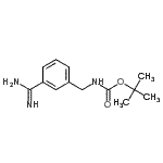 CAS#: 886362-52-3， 2-Methyl-2-propanyl (3-carbamimidoylbenzyl)carbamate