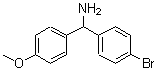 CAS#: 886362-84-1， 1-(4-Bromophenyl)-1-(4-methoxyphenyl)methanamine
