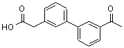 CAS#: 886363-13-9， (3'-Acetyl-3-biphenylyl)acetic acid