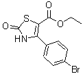 CAS#: 886497-45-6， Ethyl 4-(4-bromophenyl)-2-oxo-2,3-dihydro-1,3-thiazole-5-carboxylate
