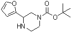 CAS#: 886771-26-2， 2-Methyl-2-propanyl 3-(2-furyl)-1-piperazinecarboxylate