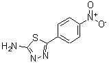 CAS#: 88683-31-2， 5-(4-Nitrophenyl)-1,3,4-thiadiazol-2-amine