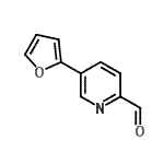 CAS#: 886851-45-2， 5-(2-Furyl)-2-pyridinecarbaldehyde