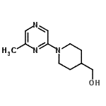 CAS#: 886851-59-8， [1-(6-Methyl-2-pyrazinyl)-4-piperidinyl]methanol