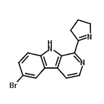 CAS#: 88704-44-3， 6-Bromo-1-(3,4-dihydro-2H-pyrrol-5-yl)-9H-beta-carboline