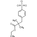 CAS#: 887355-04-6， Ethyl 3-[4-(chlorosulfonyl)phenyl]-2,2-dimethylpropanoate