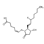 CAS#: 88736-32-7， (5Z,11alpha,13E)-15-Fluoro-11-hydroxy-9-oxoprosta-5,13-dien-1-oic acid