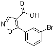 CAS#: 887408-13-1， 5-(3-Bromophenyl)-1,2-oxazole-4-carboxylic acid