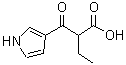 CAS#: 887411-89-4， 2-(1H-Pyrrol-3-ylcarbonyl)butanoic acid
