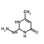CAS#: 887570-24-3， 2-Hydrazino-6-methyl-2,3-dihydro-4(1H)-pyrimidinone