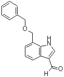 CAS#: 887576-00-3， 7-[(Benzyloxy)methyl]-1H-indole-3-carbaldehyde