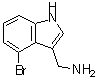 CAS#: 887581-26-2， (4-bromo-1H-indol-3-yl)methanamine