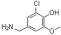 CAS#: 887582-40-3， 4-(aminomethyl)-2-chloro-6-methoxy-phenol