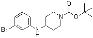 CAS 登录号：887583-76-8， 4-[(3-溴苯基)氨基]-1-哌啶羧酸叔丁酯