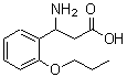 CAS#: 887584-19-2， 3-Amino-3-(2-propoxyphenyl)propanoic acid