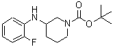 CAS#: 887584-70-5， 2-Methyl-2-propanyl 3-[(2-fluorophenyl)amino]-1-piperidinecarboxylate